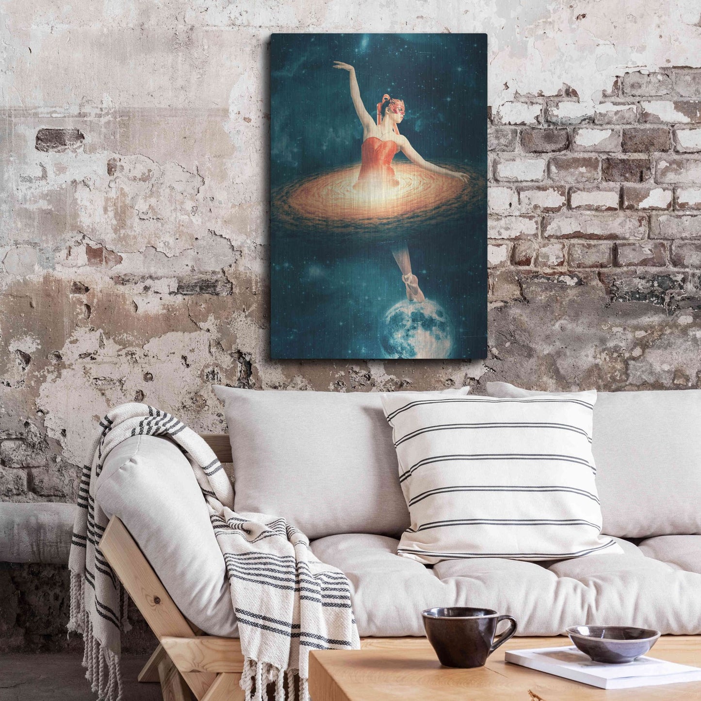 Luxe Metal Art 'Prima Ballerina Assoluta' by Paula Belle Flores, Metal Wall Art,24x36