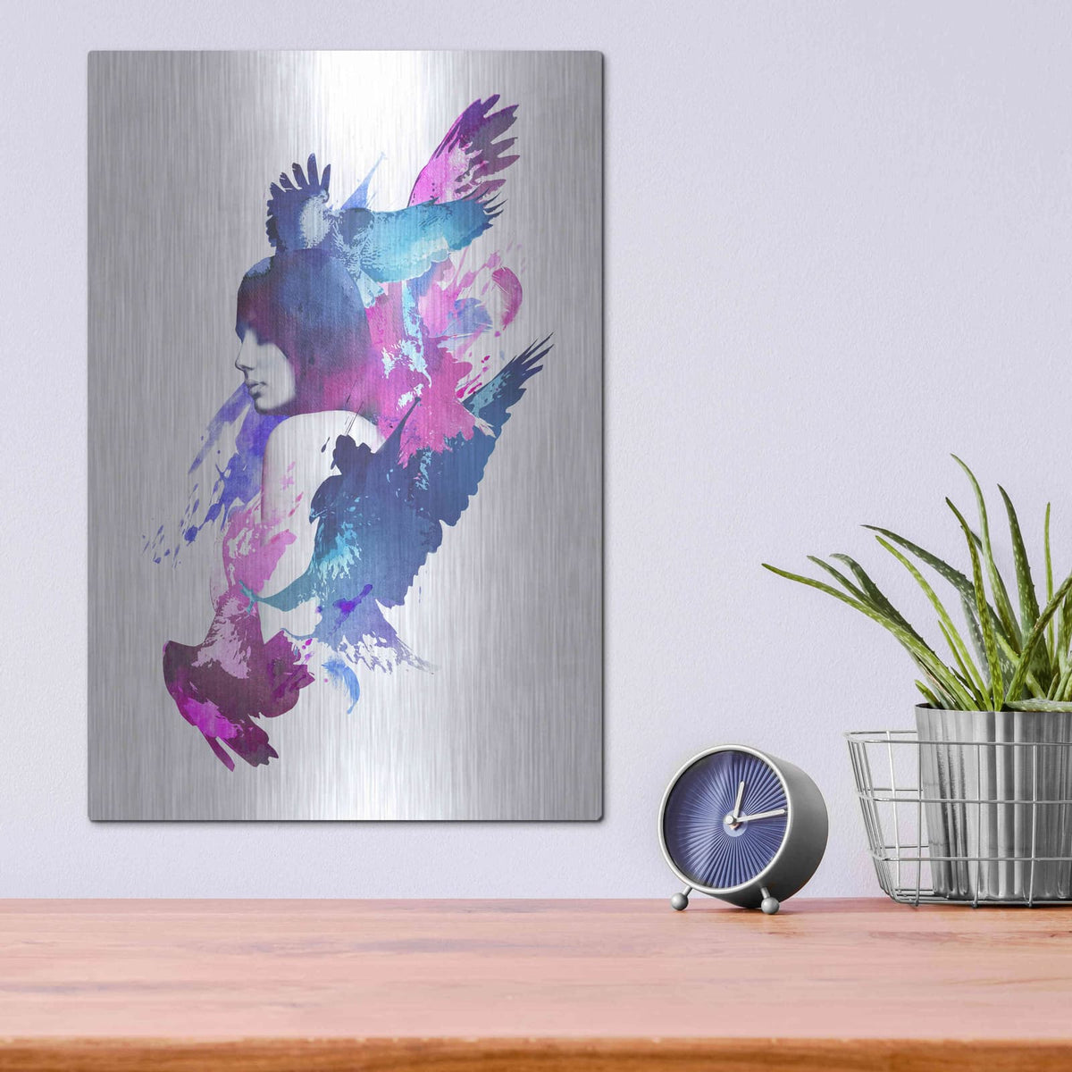 'Bloody Fight' by Robert Farkas – Metal Wall Art, 12x16 room view