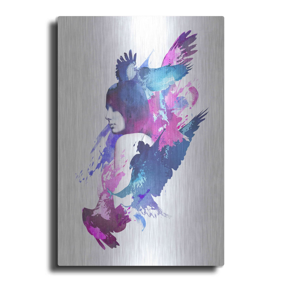 'Bloody Fight' by Robert Farkas – Metal Wall Art