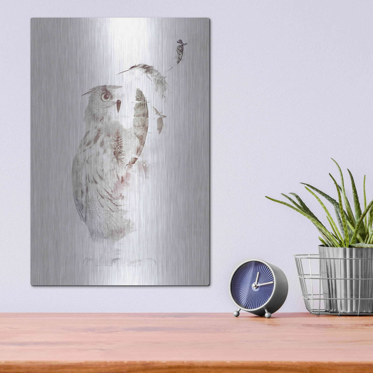 'Fade Out' by Robert Farkas – Metal Wall Art, 12x16 room view