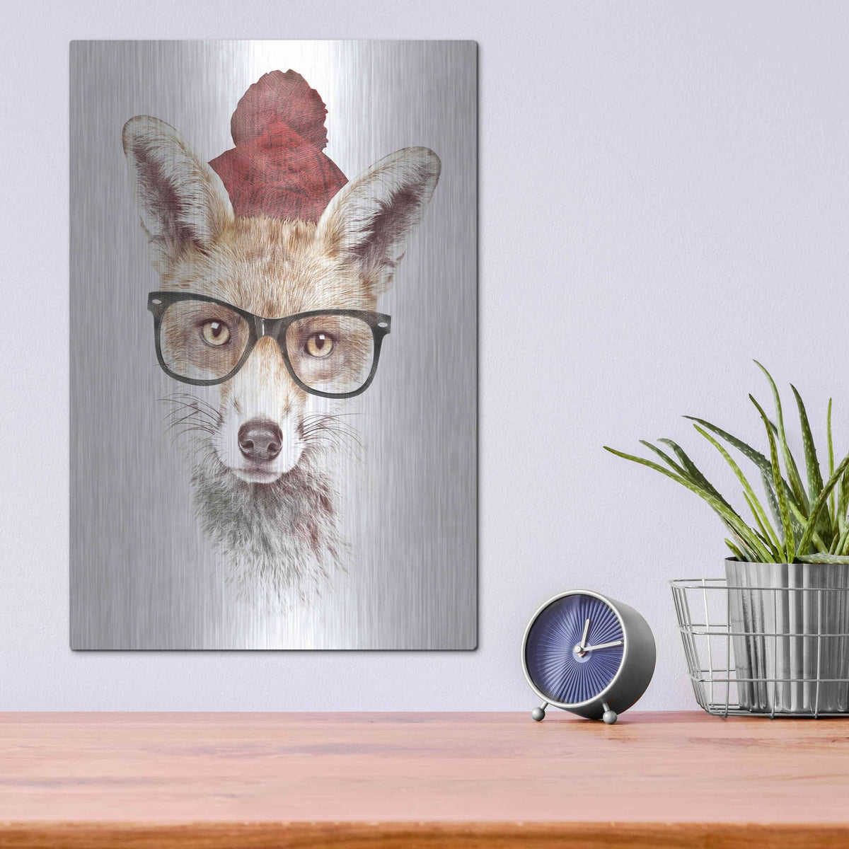 'It’s Pretty Cold Outside' by Robert Farkas – Metal Wall Art, 12x16 room view