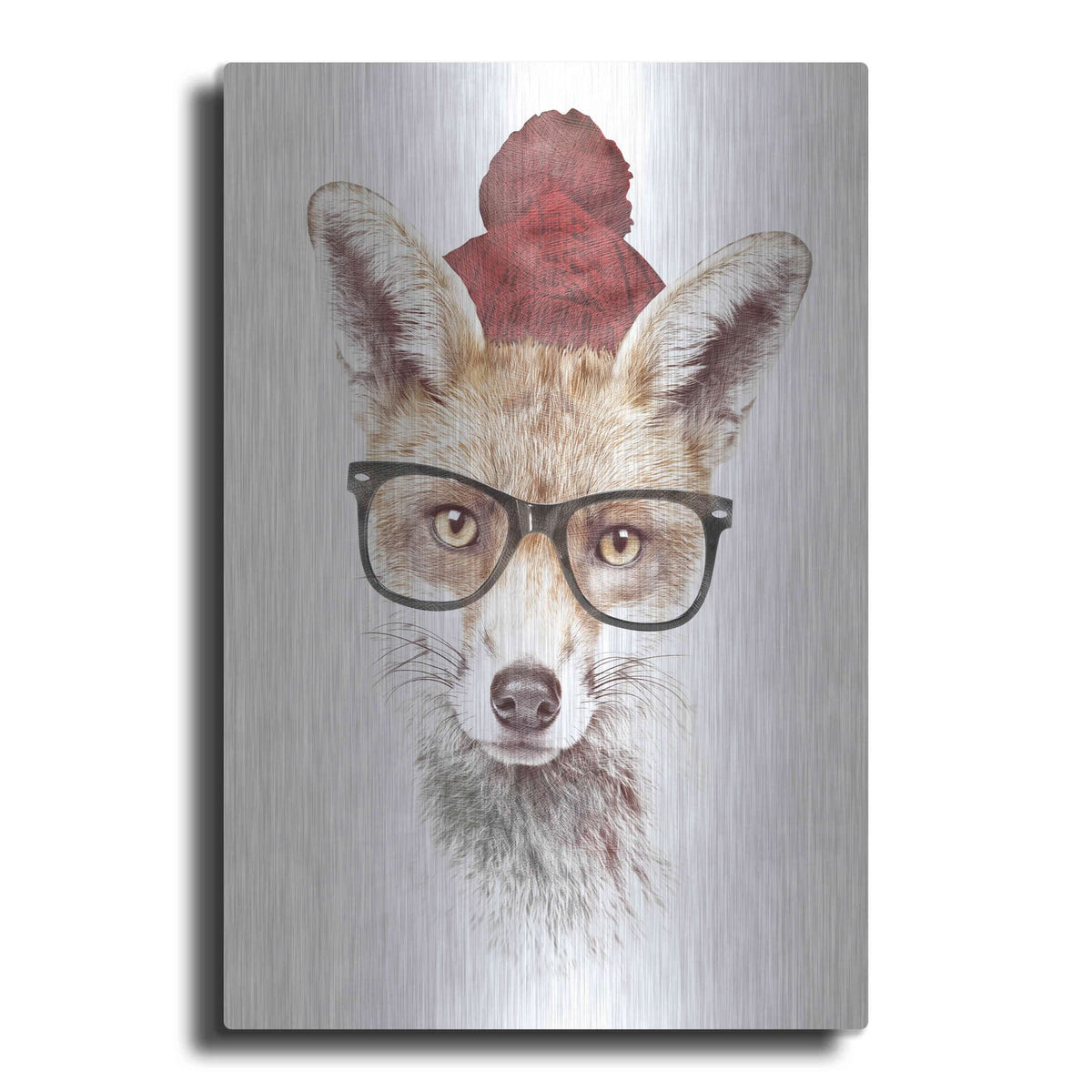 'It’s Pretty Cold Outside' by Robert Farkas – Metal Wall Art