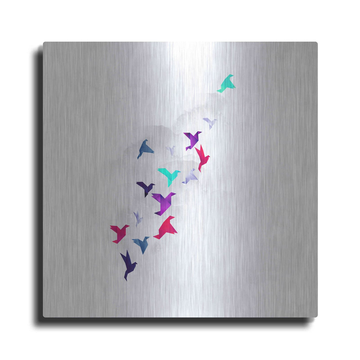'Paper Birds' by Robert Farkas – Metal Wall Art