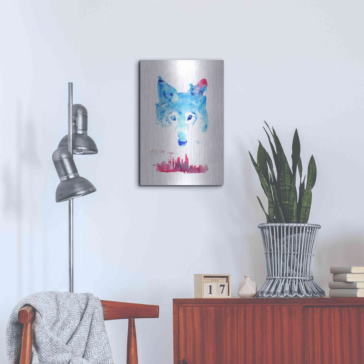 'The Guardian' by Robert Farkas – Metal Wall Art, 16x24 room view