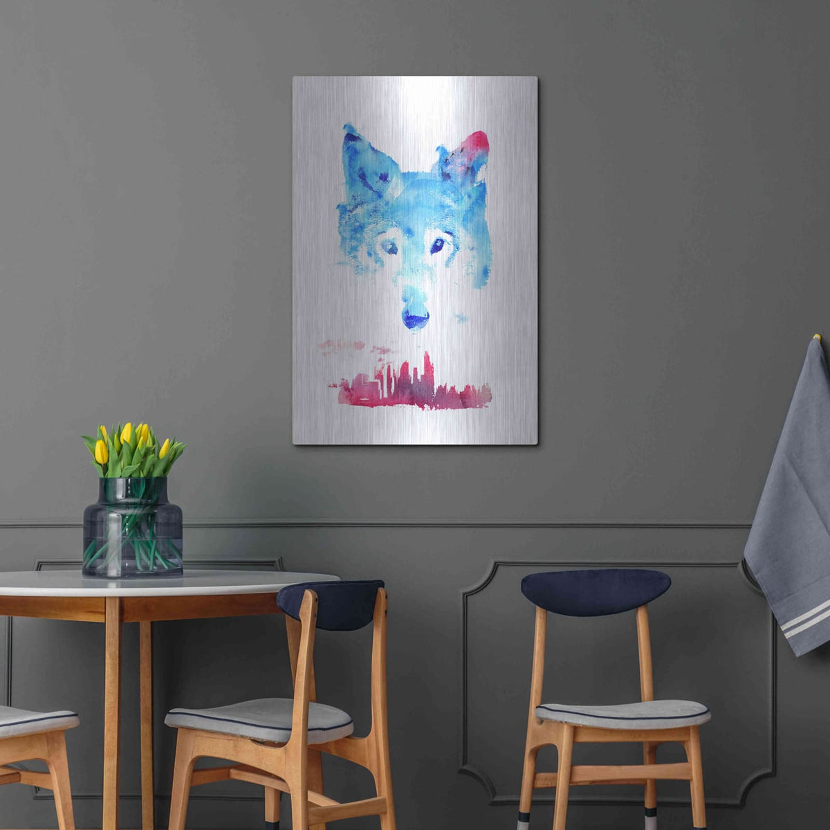 'The Guardian' by Robert Farkas – Metal Wall Art, 24x36 room view