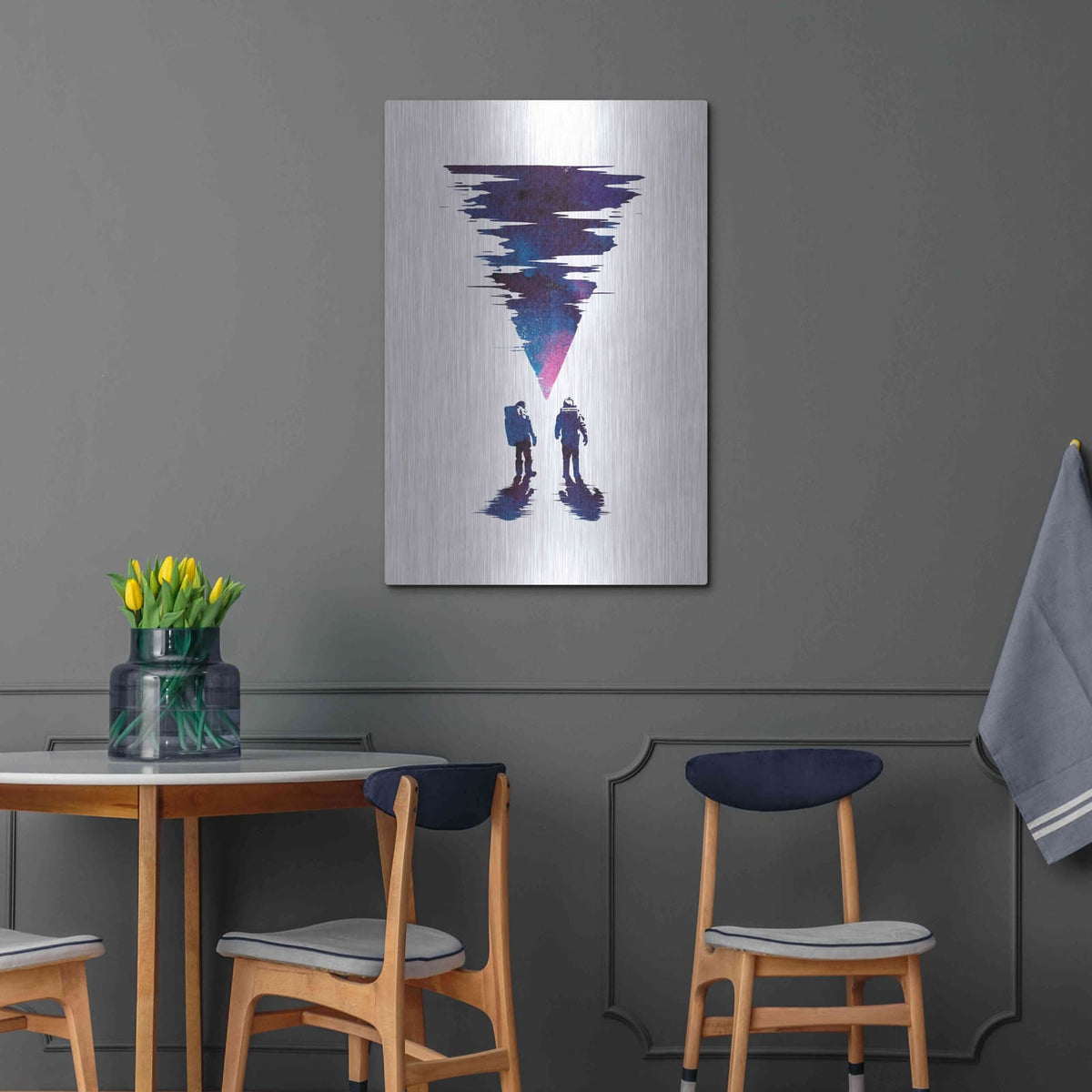 'The Thing' by Robert Farkas – Metal Wall Art, 24x36 room view