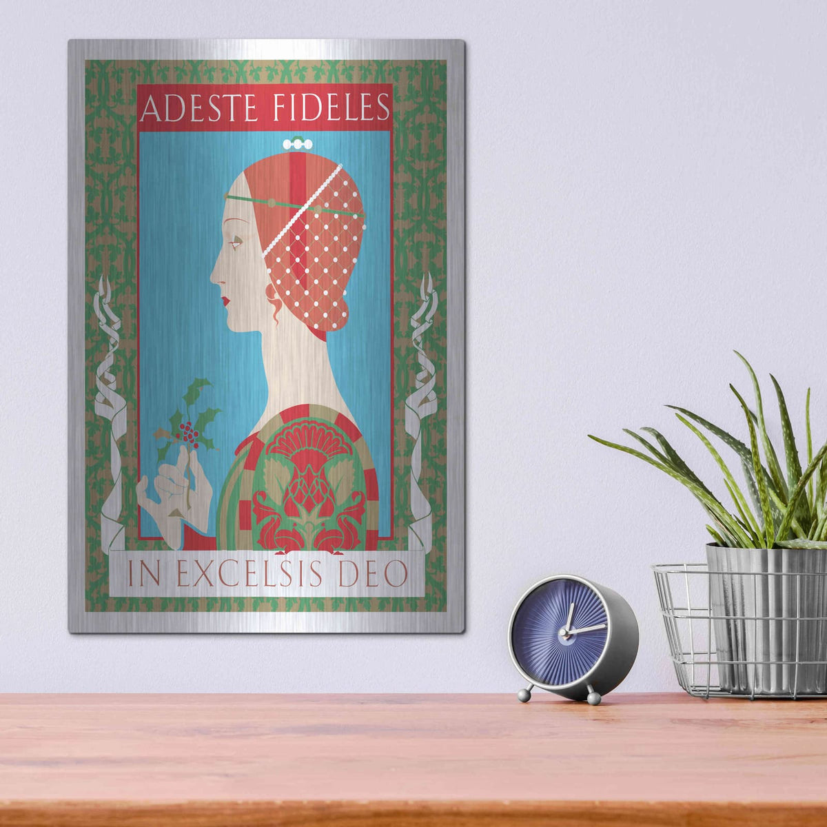 'Adeste Fidelis' by David Chestnutt – Metal Wall Art, 12x16 room view