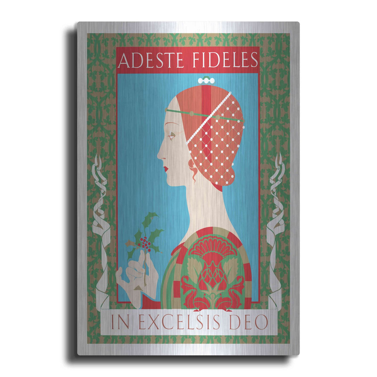 'Adeste Fidelis' by David Chestnutt – Metal Wall Art