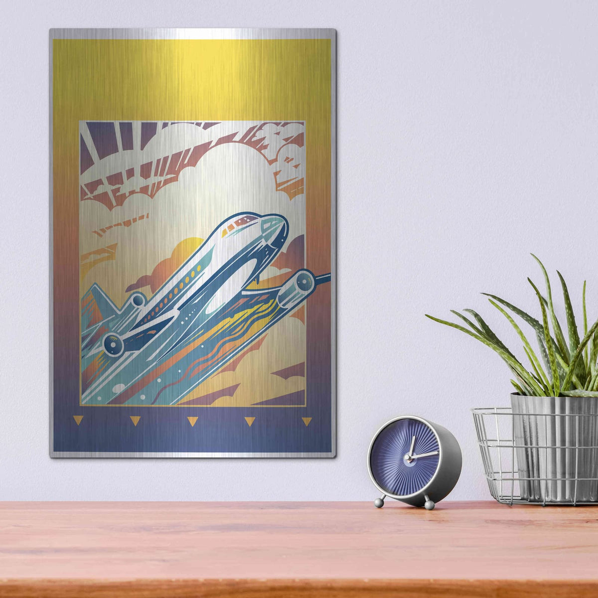 'Airlift' by David Chestnutt – Metal Wall Art, 12x16 room view