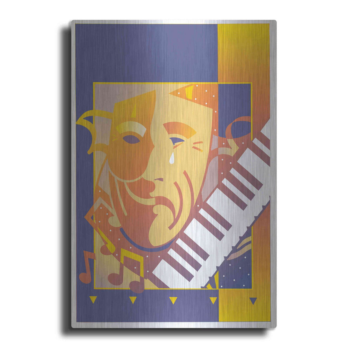 'Arts And Music' by David Chestnutt – Metal Wall Art
