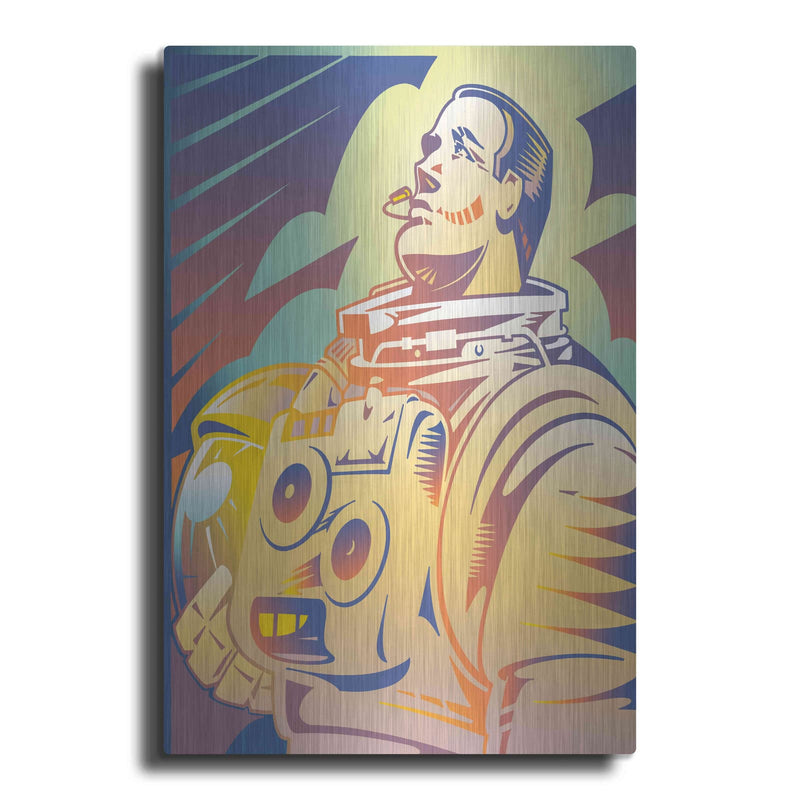 'Astronaut' by David Chestnutt – Metal Wall Art