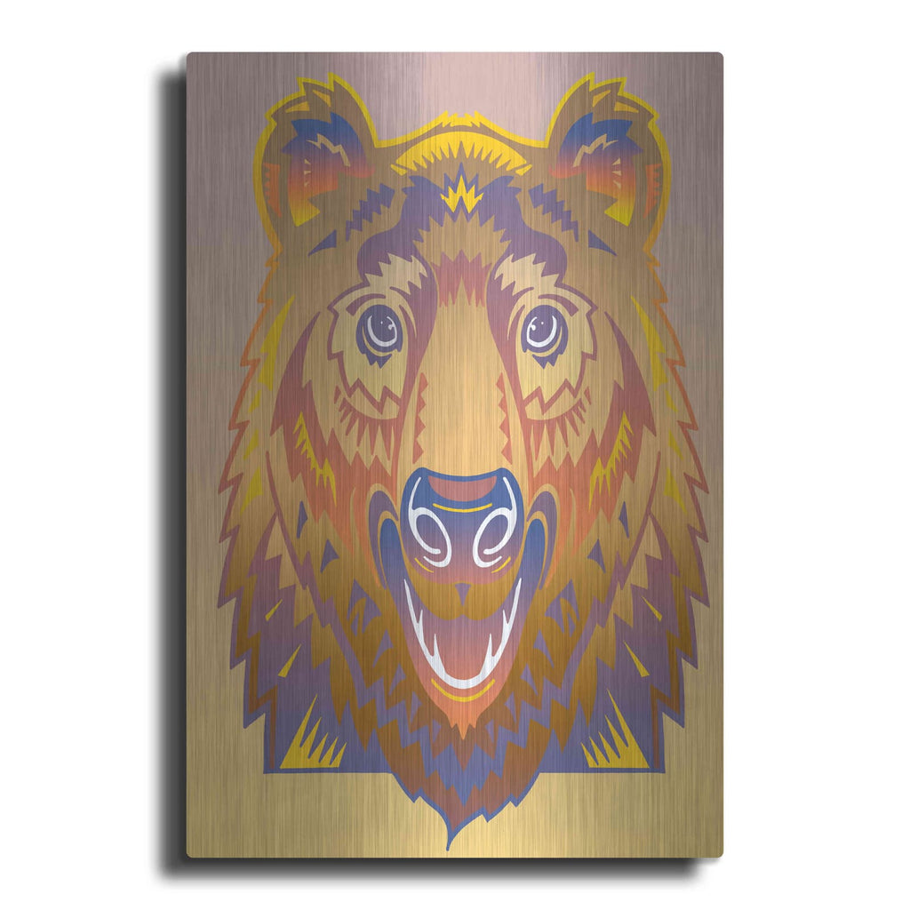 'Bear' by David Chestnutt – Metal Wall Art