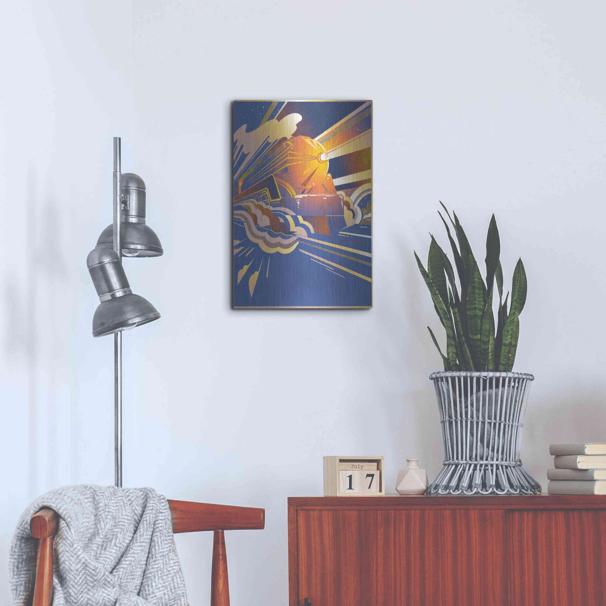 'Bullet Train' by David Chestnutt – Metal Wall Art, 16x24 room view