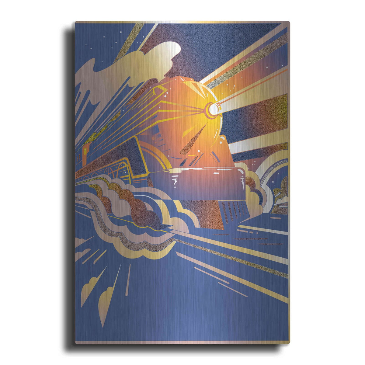 'Bullet Train' by David Chestnutt – Metal Wall Art