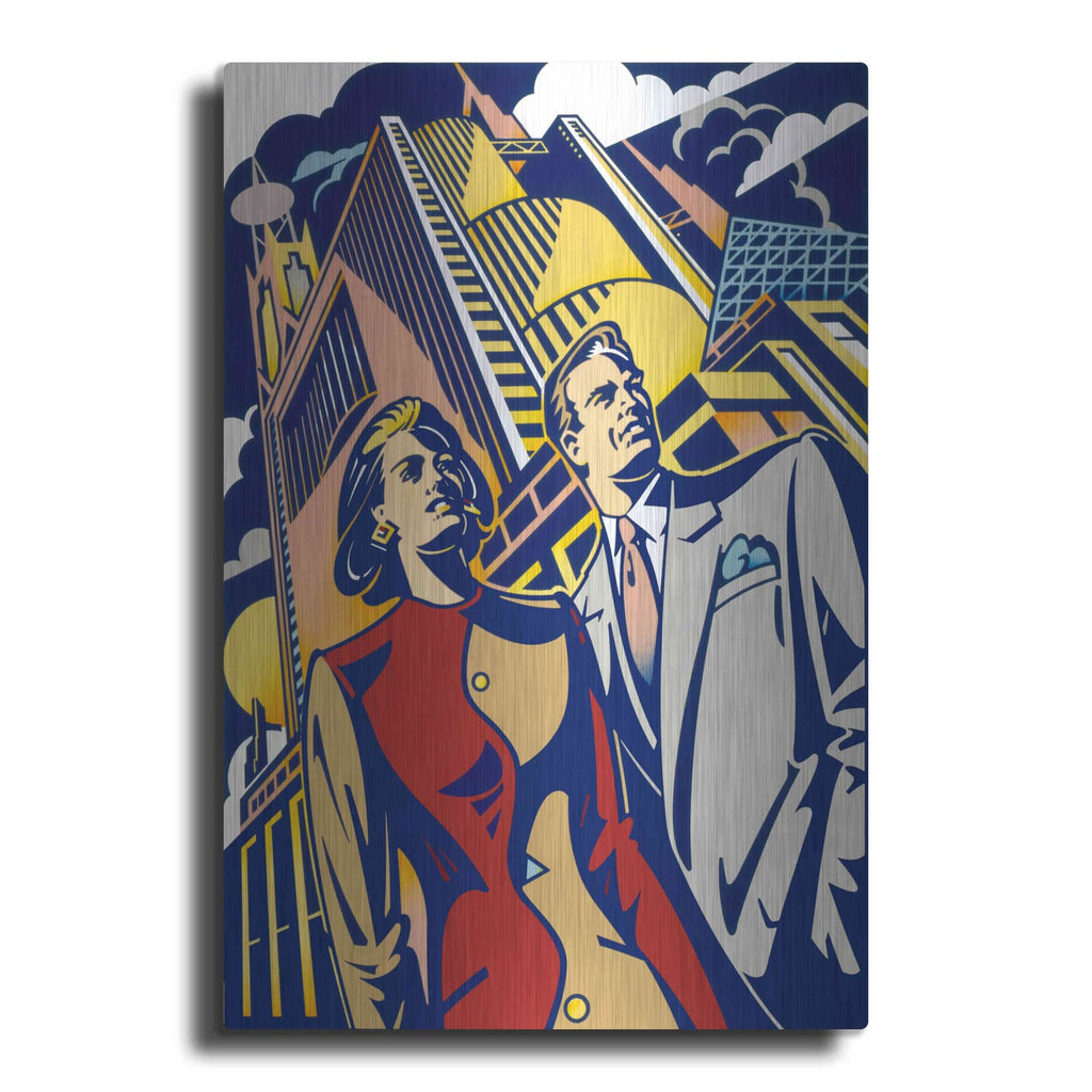 'Business Couple' by David Chestnutt – Metal Wall Art