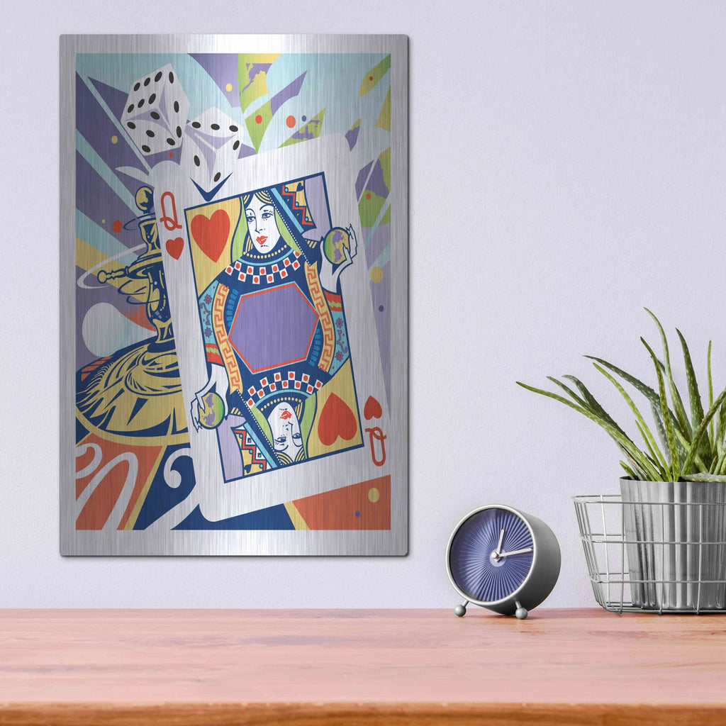 'Casino' by David Chestnutt – Metal Wall Art, 12x16 room view