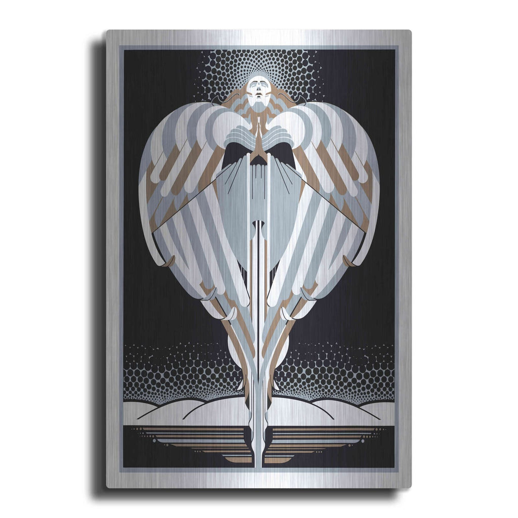 'Christmas Angel' by David Chestnutt – Metal Wall Art