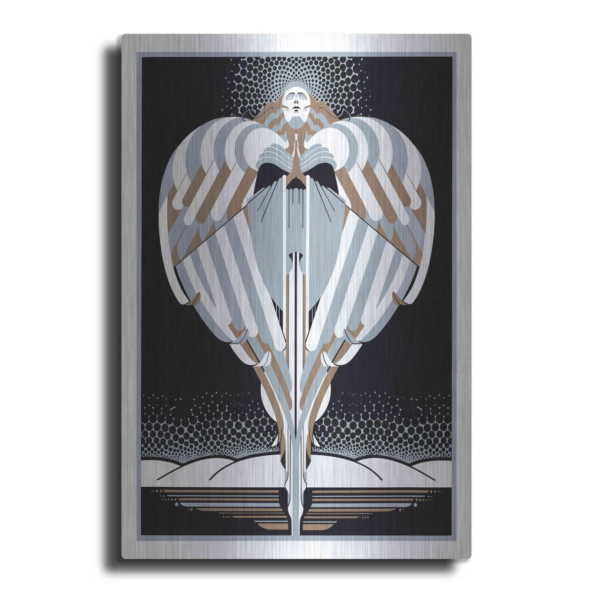 'Christmas Angel' by David Chestnutt – Metal Wall Art