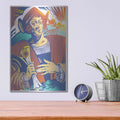 'Christopher Columbus' by David Chestnutt – Metal Wall Art, 12x16 room view