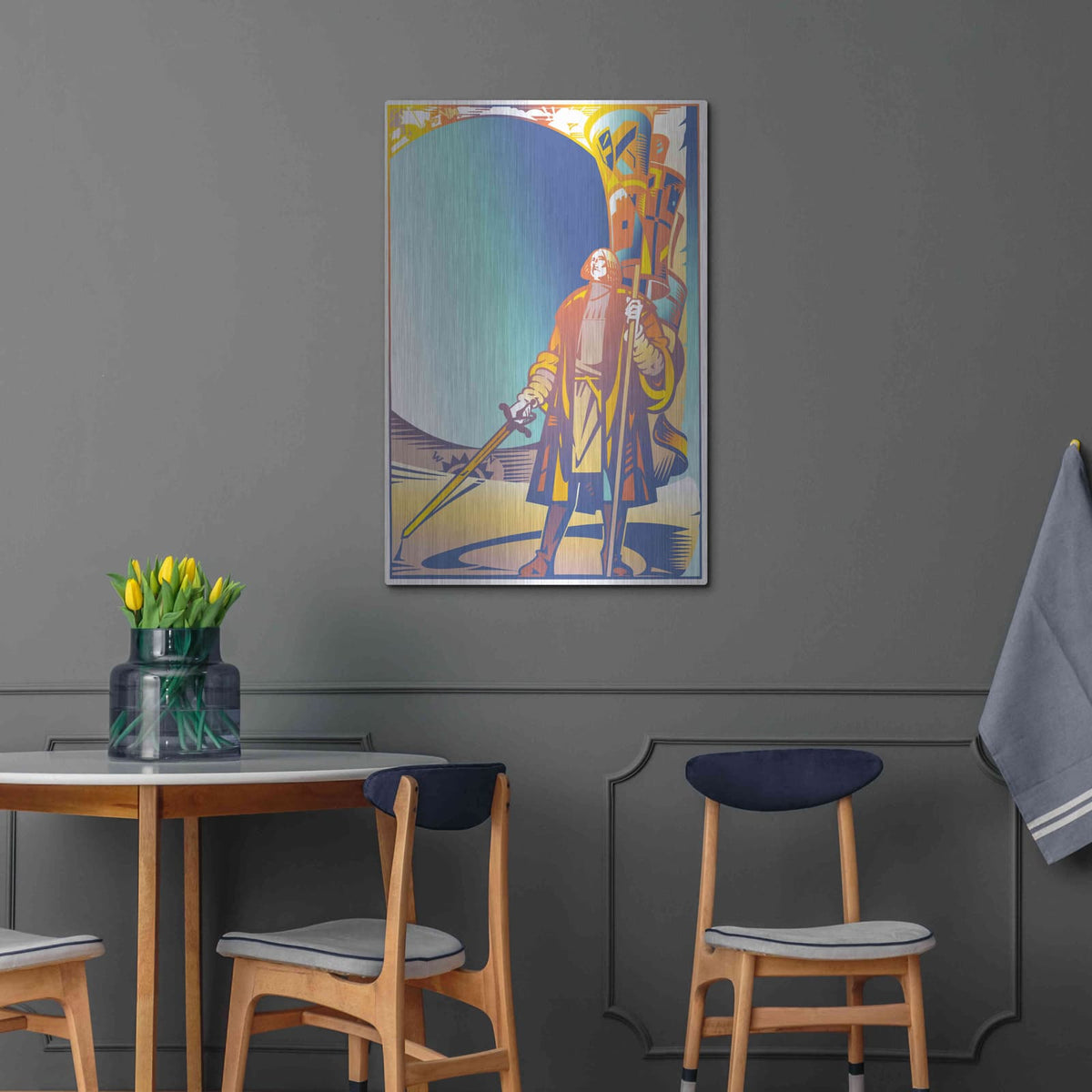'Columbus Exploration' by David Chestnutt – Metal Wall Art, 24x36 room view