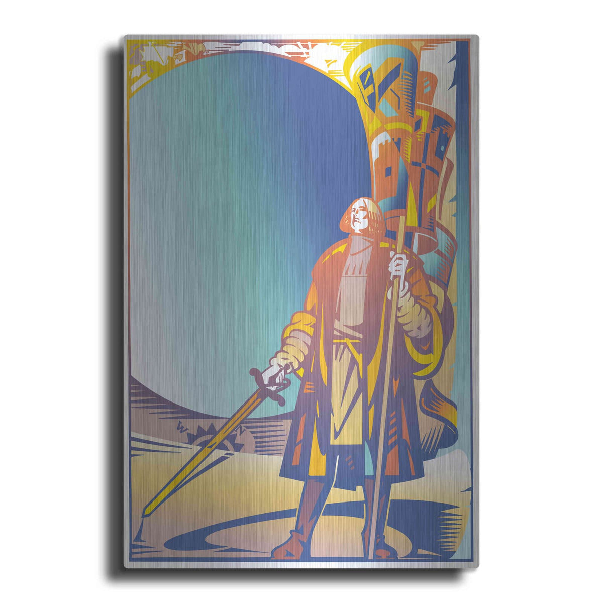'Columbus Exploration' by David Chestnutt – Metal Wall Art