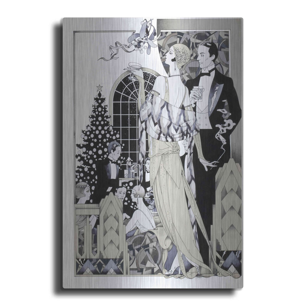 'Deco Christmas' by David Chestnutt – Metal Wall Art