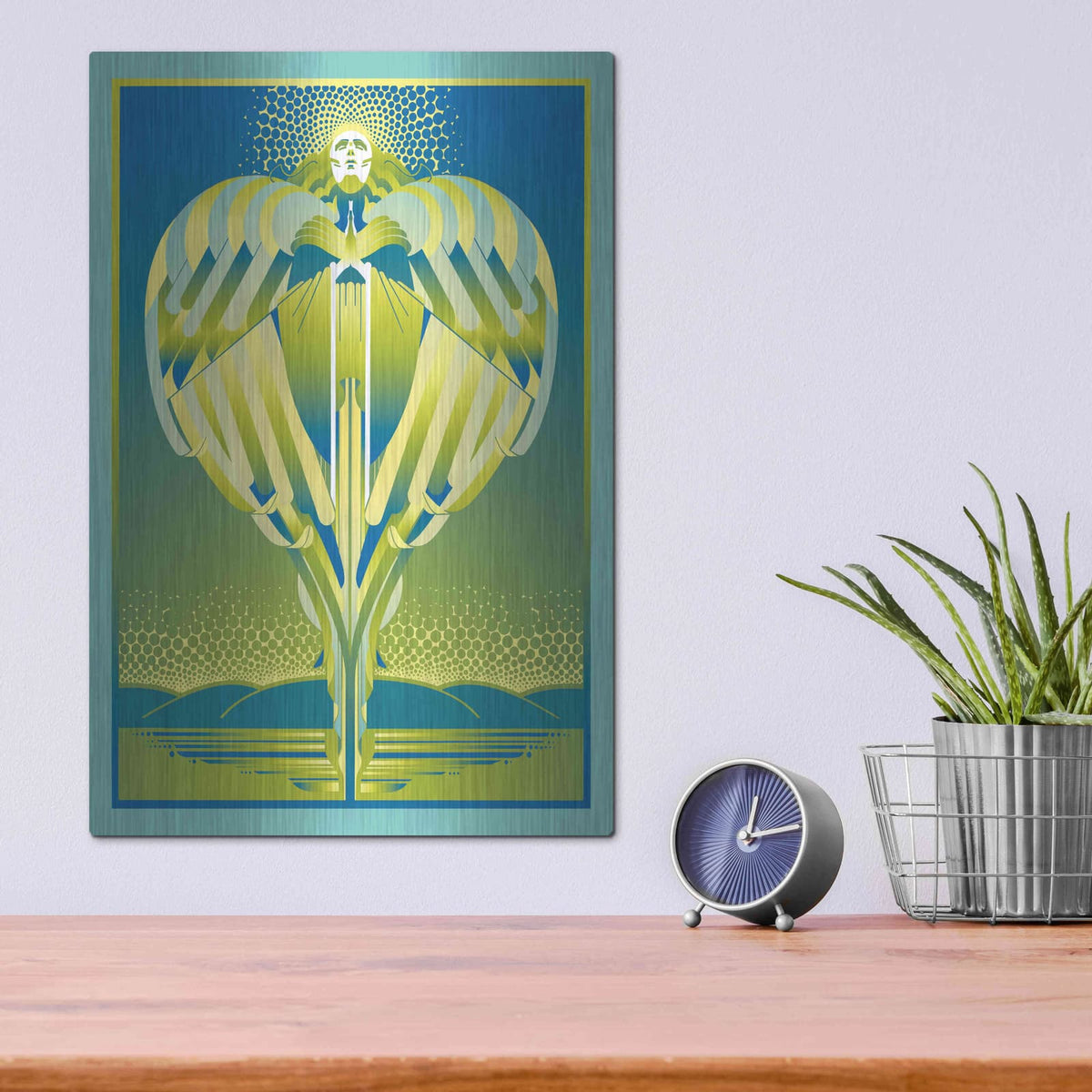 'Earth Angel' by David Chestnutt – Metal Wall Art, 12x16 room view