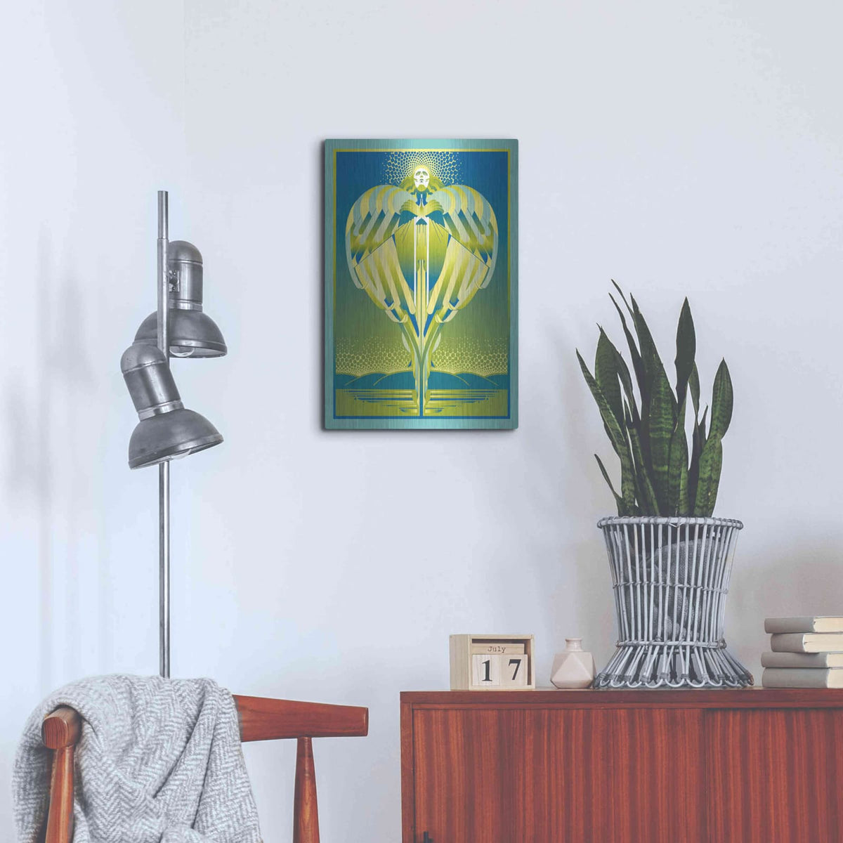 'Earth Angel' by David Chestnutt – Metal Wall Art, 16x24 room view