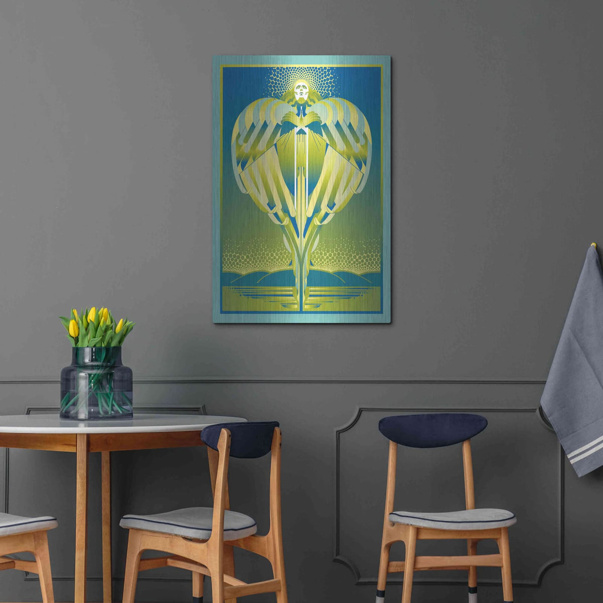'Earth Angel' by David Chestnutt – Metal Wall Art, 24x36 room view