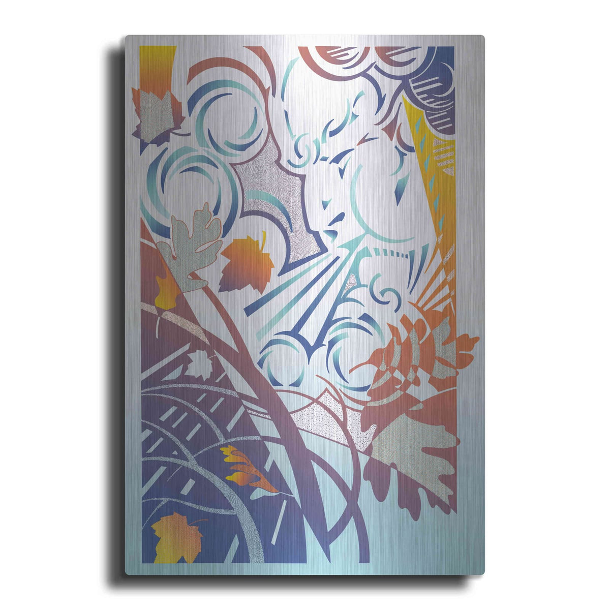 'Father Winter' by David Chestnutt – Metal Wall Art