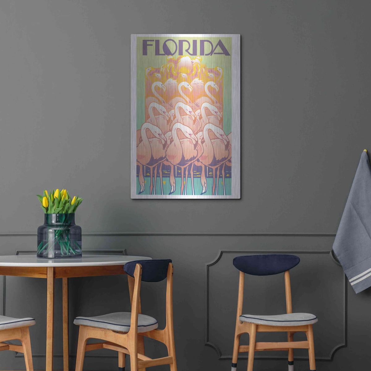 'Florida' by David Chestnutt – Metal Wall Art, 24x36 room view