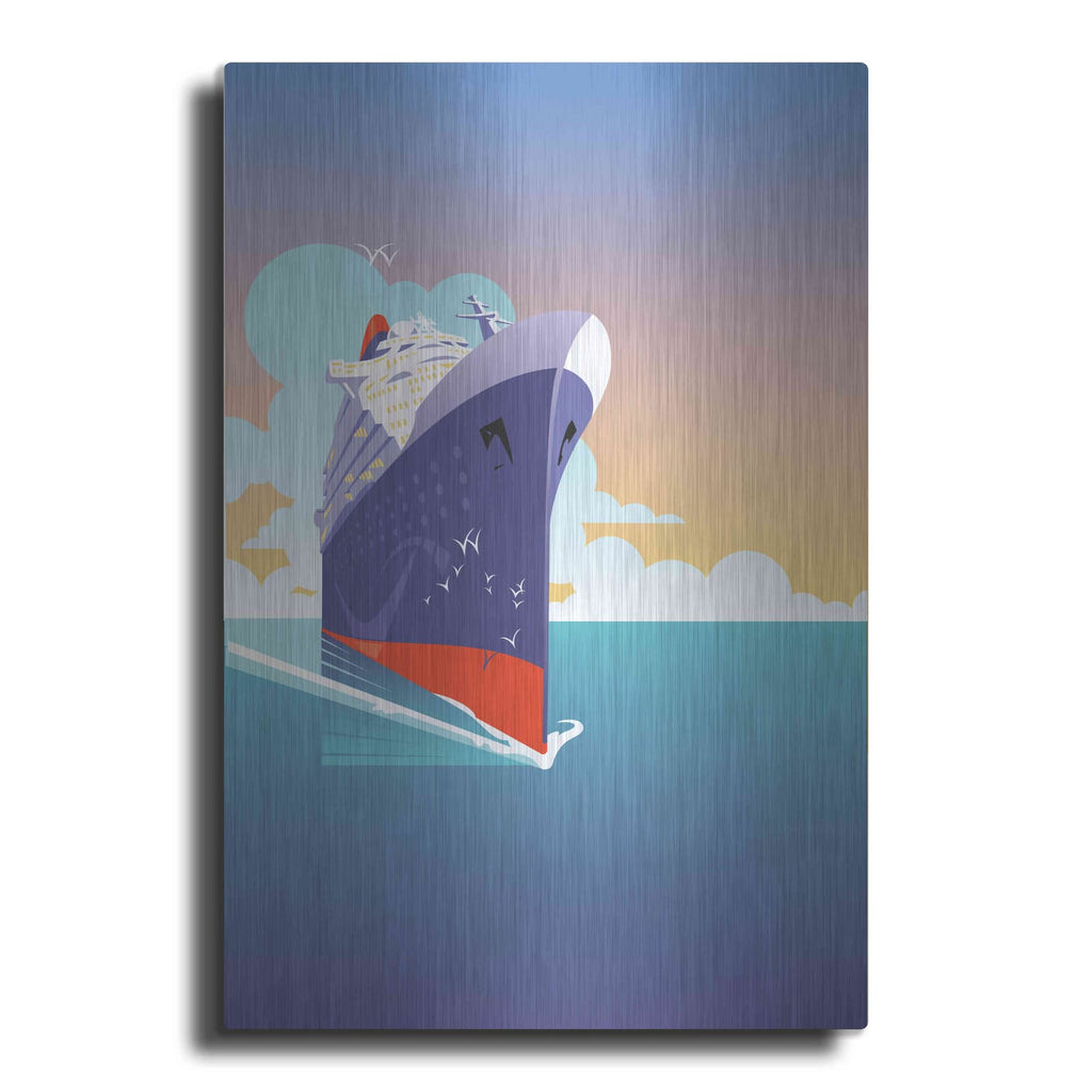 'Liner Blue Skies' by David Chestnutt – Metal Wall Art