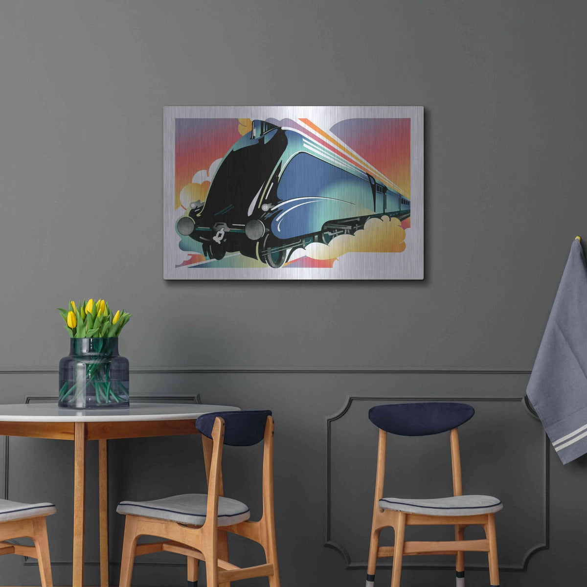 'Mallard' by David Chestnutt – Metal Wall Art, 36x24 room view