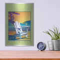 'Muskoka Chair' by David Chestnutt – Metal Wall Art, 12x16 room view