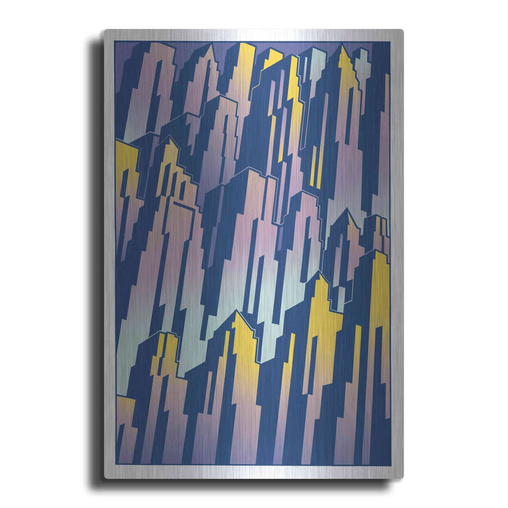 'New Cityscape Grad' by David Chestnutt – Metal Wall Art