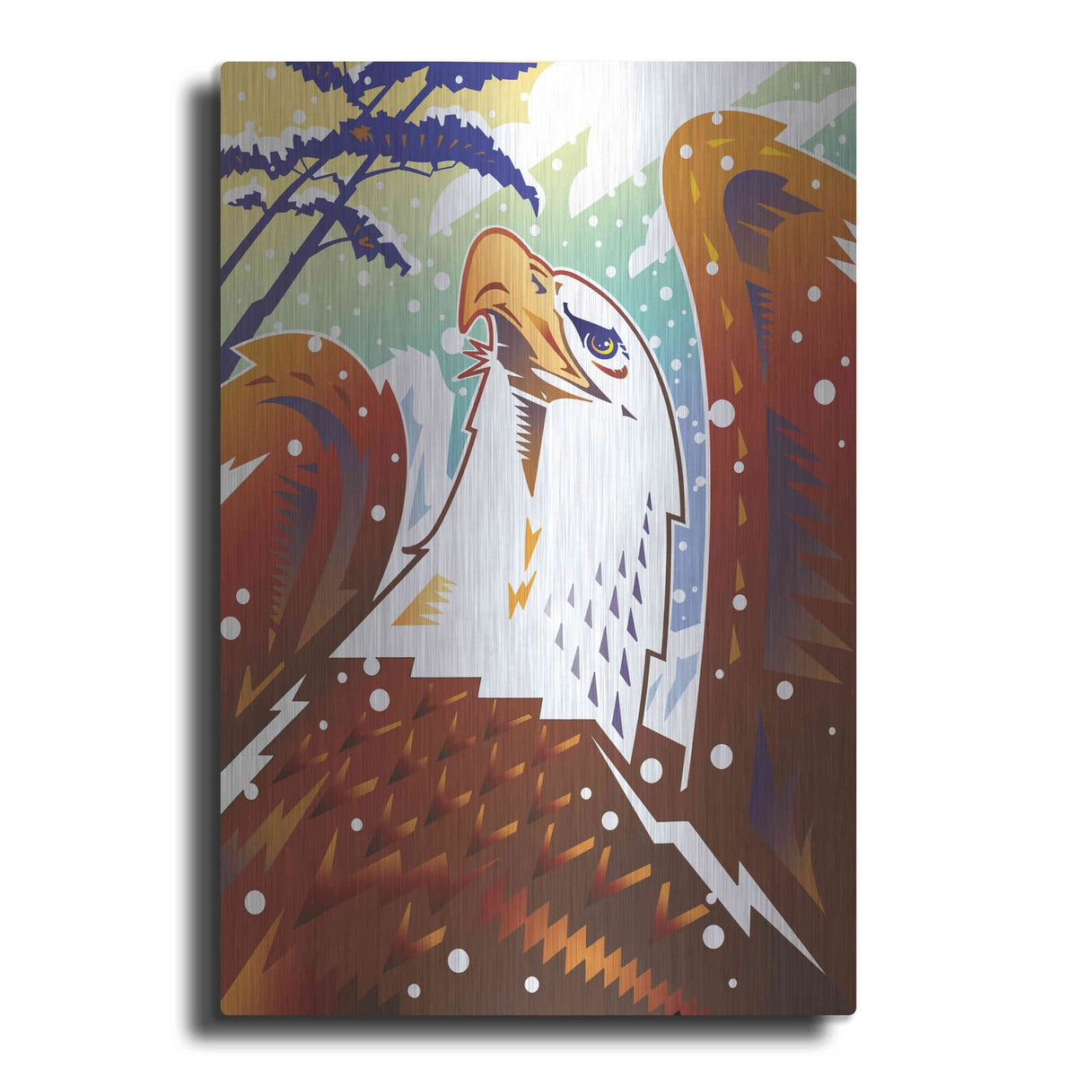 'New Eagle' by David Chestnutt – Metal Wall Art