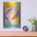 'Salon' by David Chestnutt – Metal Wall Art, 12x16 room view