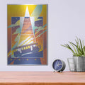 'San Francisco' by David Chestnutt – Metal Wall Art, 12x16 room view