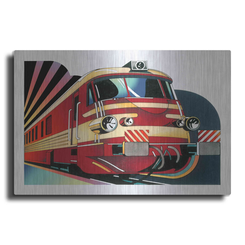 'Train' by David Chestnutt – Metal Wall Art