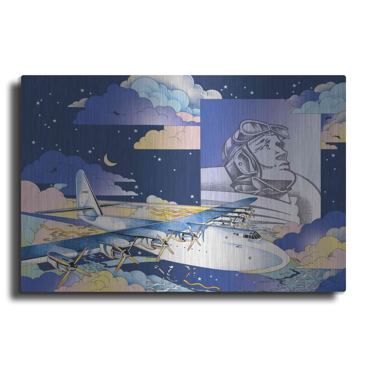 'Spruce Goose' by David Chestnutt – Metal Wall Art
