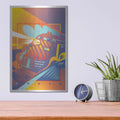 'Train West' by David Chestnutt – Metal Wall Art, 12x16 room view