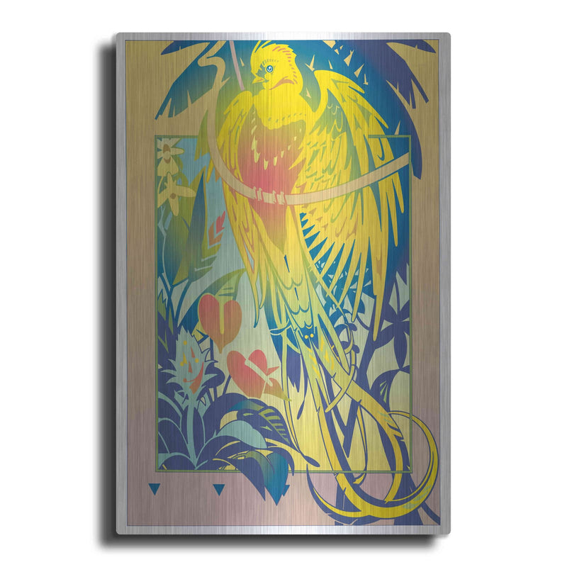 'Tropical Garden' by David Chestnutt – Metal Wall Art