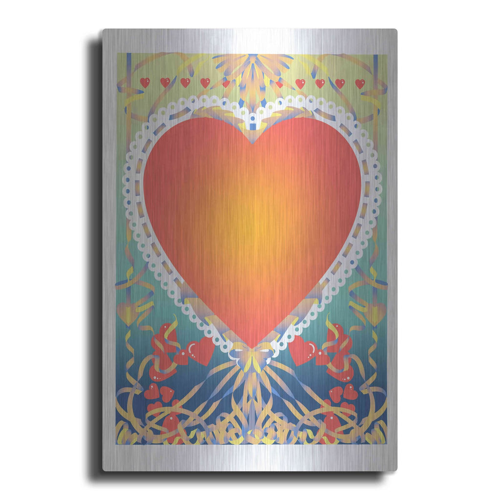 'Valentine Heart' by David Chestnutt – Metal Wall Art