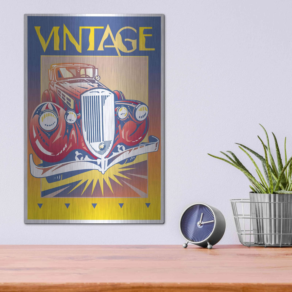 'Vintage' by David Chestnutt – Metal Wall Art, 12x16 room view