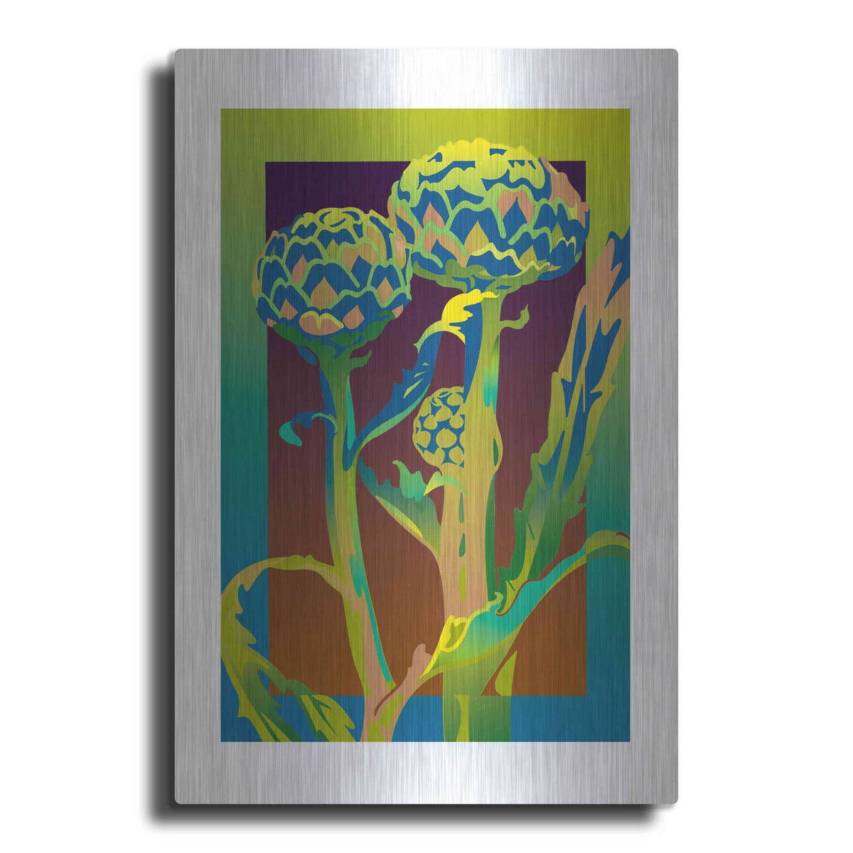 'Artichoke' by David Chestnutt – Metal Wall Art