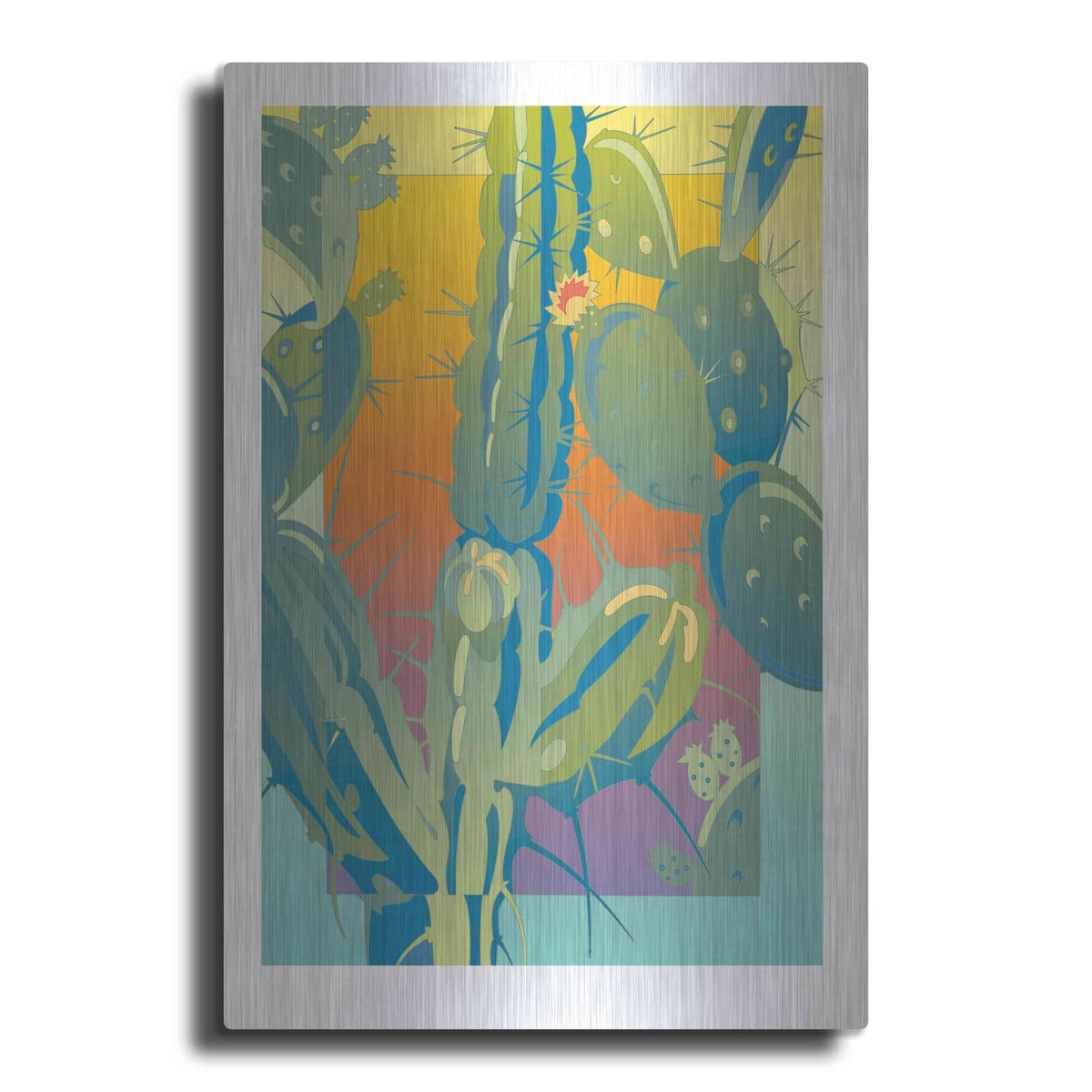 'Cactus' by David Chestnutt – Metal Wall Art