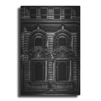 Luxe Metal Art 'Birkbeck Building No 2' by Brian Carson, Metal Wall Art