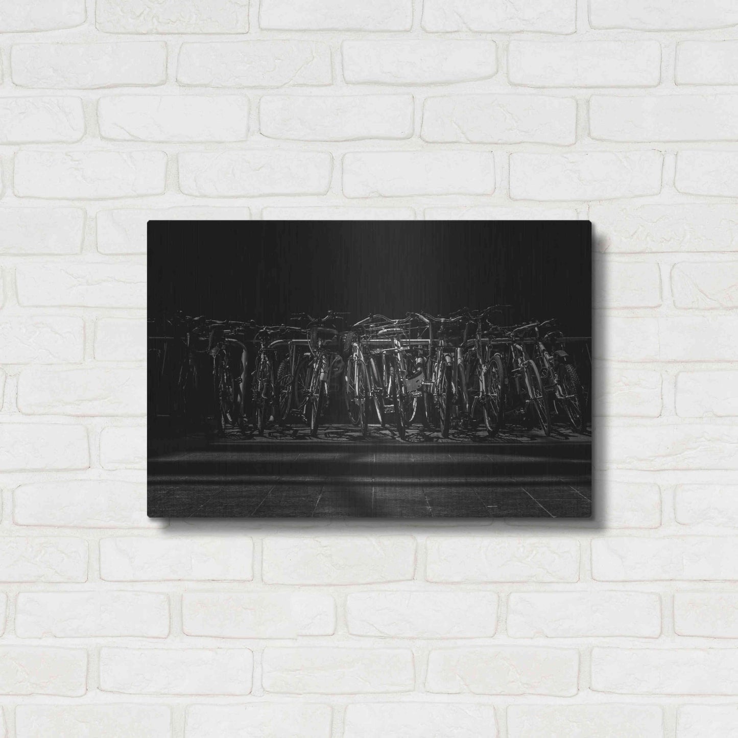 Luxe Metal Art 'Morning Commute No 1' by Brian Carson, Metal Wall Art,24x16