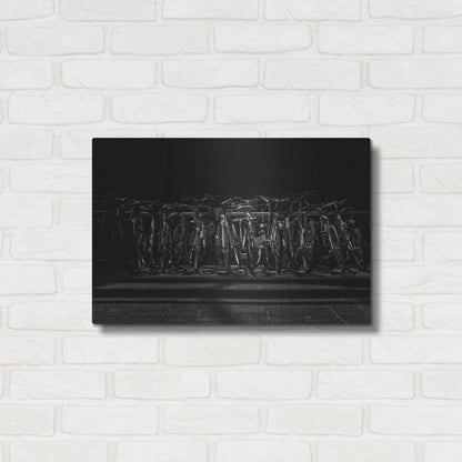 Luxe Metal Art 'Morning Commute No 1' by Brian Carson, Metal Wall Art,24x16