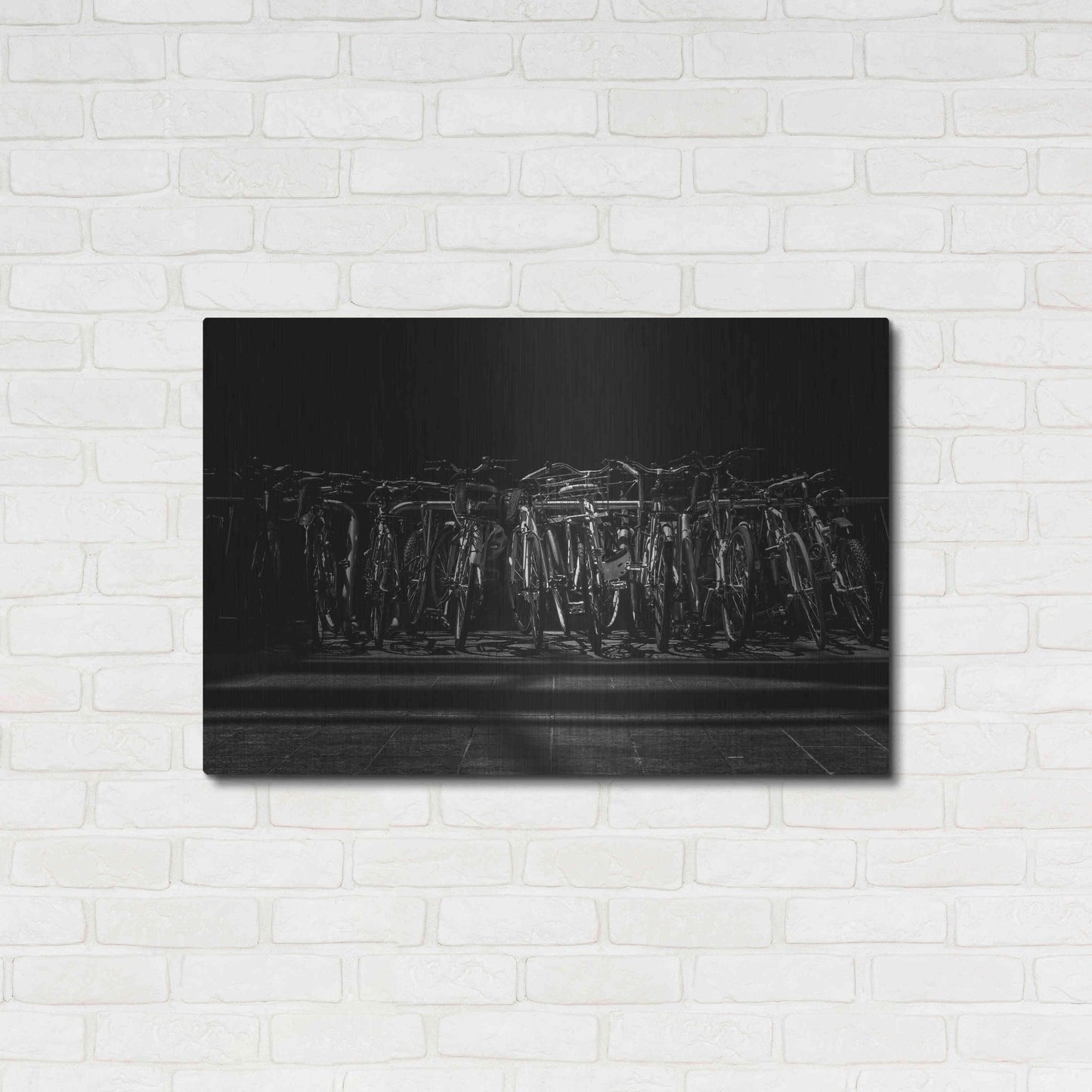 Luxe Metal Art 'Morning Commute No 1' by Brian Carson, Metal Wall Art,36x24